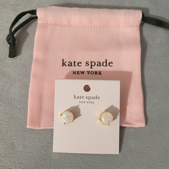Kate Spade 'Glitter Gumdrop' studs - Picture 3 of 16